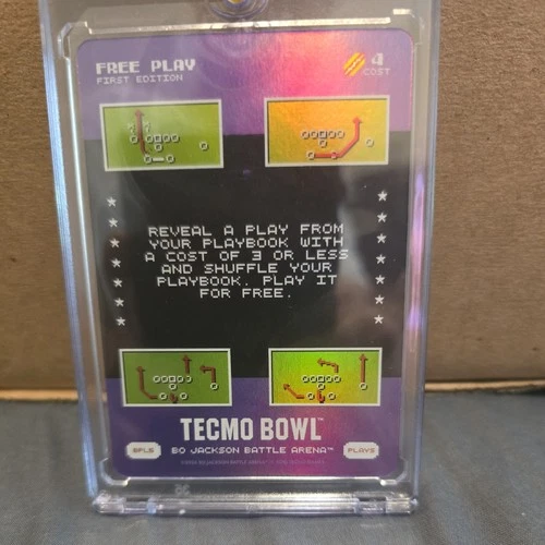 2026 Bo Jackson Battle Arena Tecmo Bowl Free Play #BPL5 SSP Bonus Play