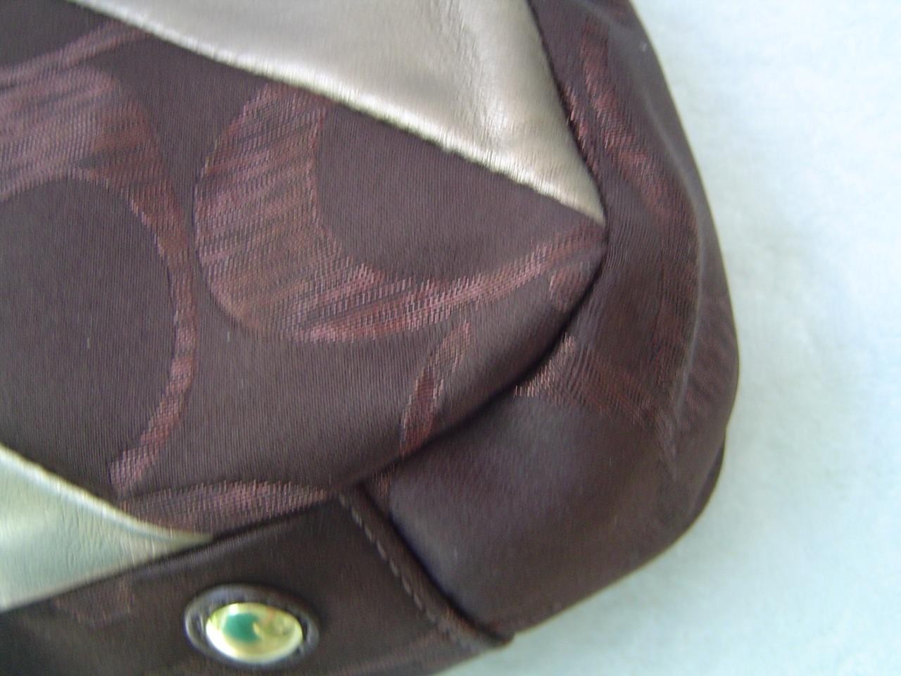 AUTHENTIC COACH CHOCOLATE INLAID PATCHWORK TOTE #… - image 10