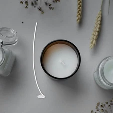  200 Pcs Oil Lamp Wicks Round Long Candle Spool for Large Candles