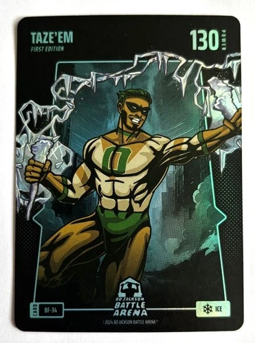 Bo Jackson Battle Arena Battlefoil Ice Taze'Em #BF-34 Jayson Tatum