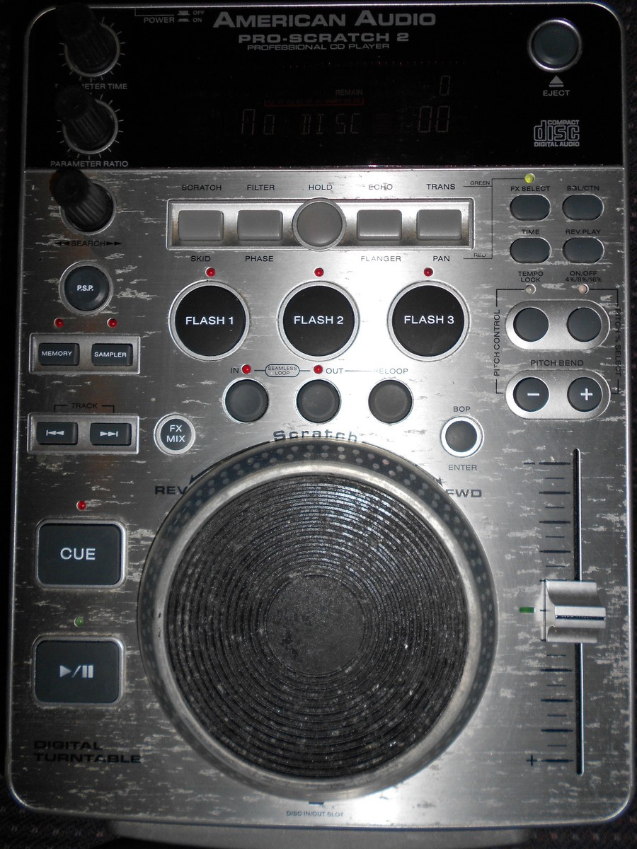 American Audio Pro Scratch 2 -CD Players sold as a pair (NOT