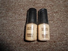 2 New Luminess Air Airbrush Ultra Series Airbrush Foundation 0.25 OZ. - Shade 1 