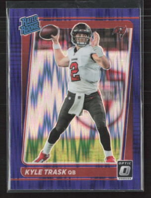 2021 Donruss Optic #209 Kyle Trask Purple Shock Tampa Bay Buccaneers (V)