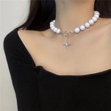 Party Pearl Jewelry Necklace Clavicle Chain Sweet Unique Design Fashion Necklace