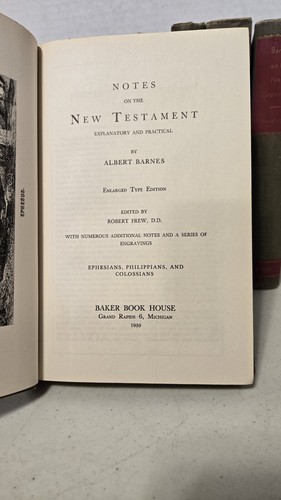 Notes on the New Testament by Albert Barnes Complete Set (Baker 1949-1953) HC - Picture 11 of 16
