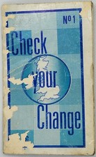 No 1 Check your Change 2/6 Fourth Edition Collectible Item