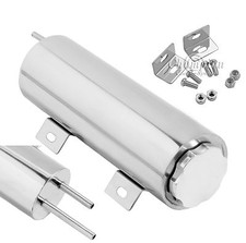 3 X 9 Stainless Steel 30oz Radiator Overflow Tank 3 X 9 Stainless Steel 30oz Radiator Overflow Tank