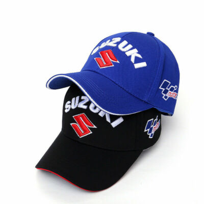 NEW Black/Blue Suzuki Team Baseball Cap 