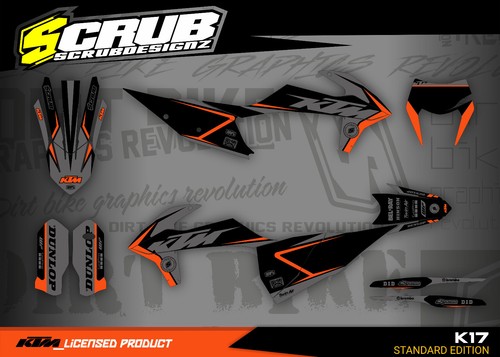 Plastics + Graphics KTM 2020 2021 2022 2023 XC-W XCF-W EXC EXC-F - Picture 7 of 11