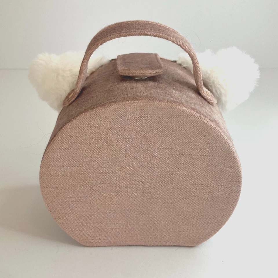 Estuche sin asas de maquillaje Sleeping Kitty Cat con espejo interior - Pottery Barn Kids Foto 2 de 4