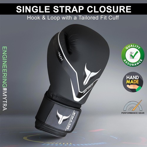 Guantes de boxeo Mytra Fusion HEXA-TECH para combate 10 oz 12 oz 14 oz 16 oz - Imagen 5 de 26