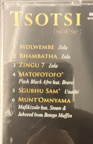 ‘Tsotsi’ Soundtrack by Zola (CD 2006 Milan) Mark Kilian, Vusi Mahlasela, Ishmael - Picture 5 of 8
