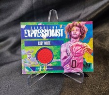 2019 Court Kings Fledgling Expressionist Memorabilia /179 Coby White Rookie RC