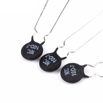 20pcs NTC Thermistor Resistor NTC 10D-7 10D7 Thermal Resistor UK