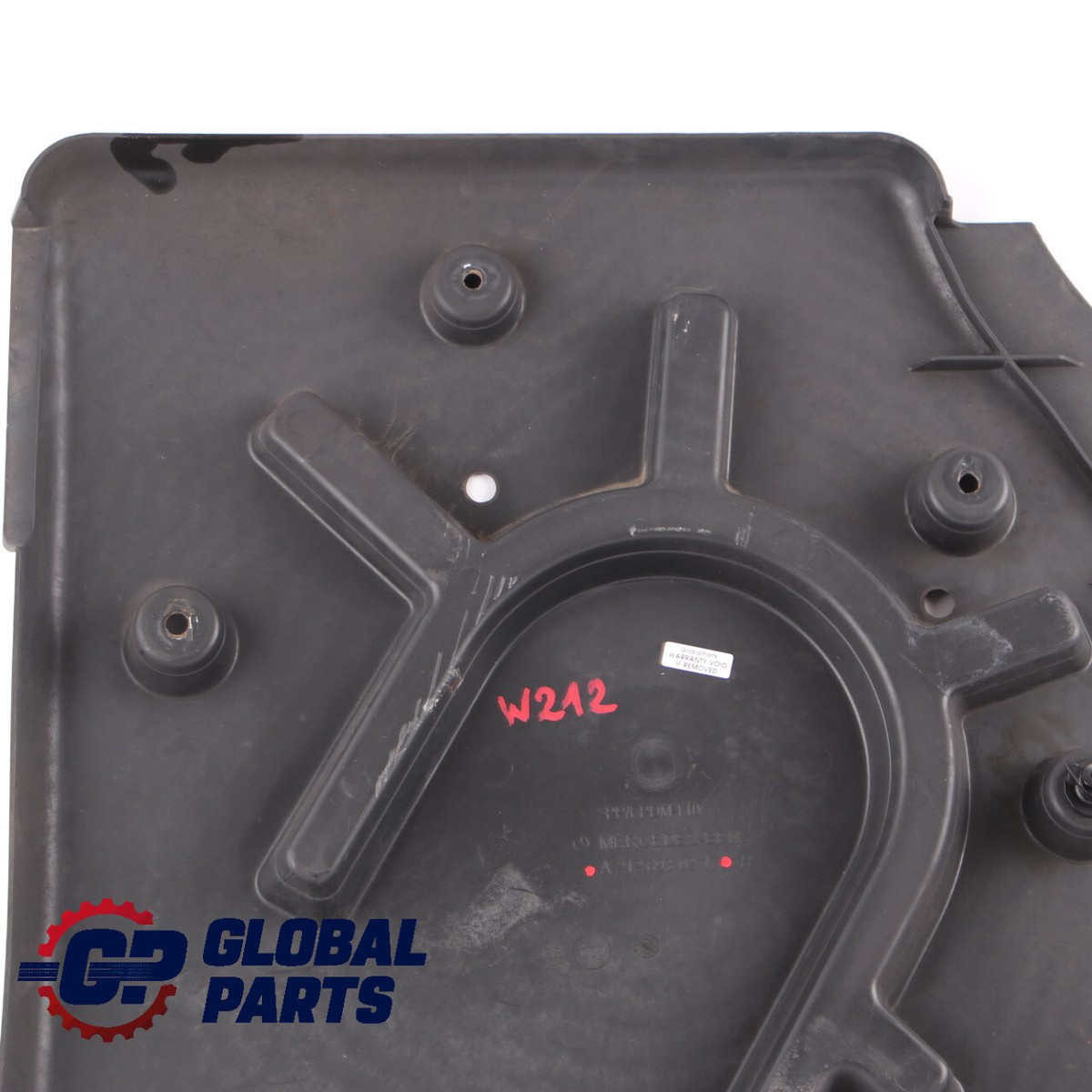 Mercedes W212 Spare Wheel Bracket Holder Panel Cover Trim
