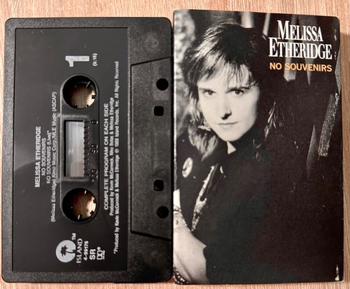 MELISSA ETHERIDGE No Souvenirs CASSETTE SINGLE Island 1989 VG Play-Tested - Picture 1 of 2