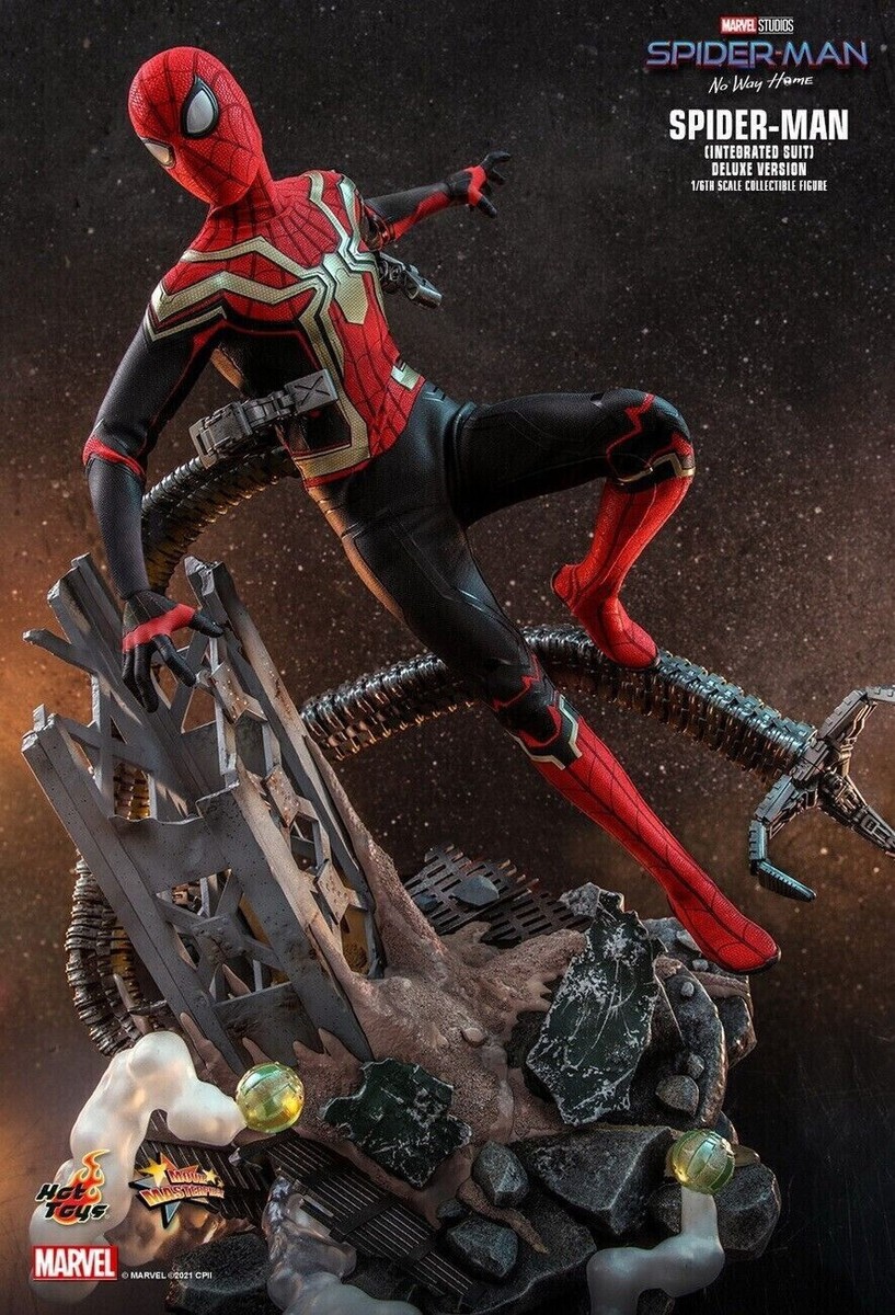 IN STOCK New Hot Toys MMS624 NO WAY HOME 1/6 SPIDER-MAN