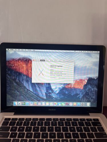 2008 Apple MacBook A1278 PRO INTEL CORE 2 DUAL 4GB RAM 320GB HDD 13" El Capitan - Bild 3 von 11