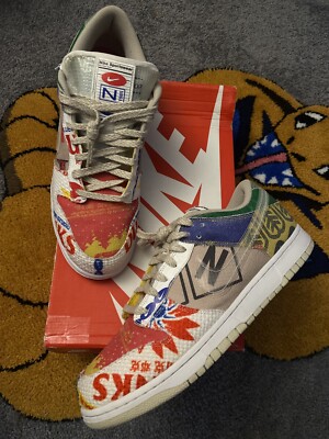 Nike Dunk Low SP City Market Size 13 Mens DA6125-900 VNDS Original Box