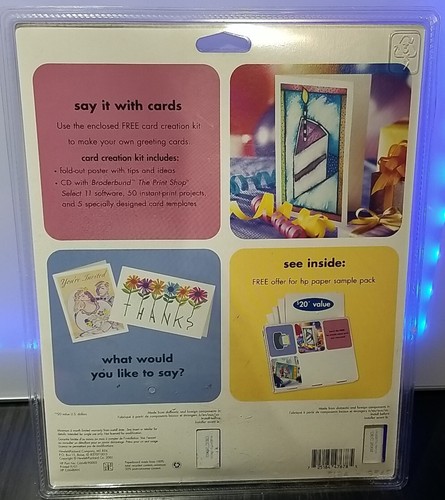 HP 29 Two Pack Black Inkjet Cartridges FACTORY SEALED NEW Expired Card Kit - Bild 2 von 4