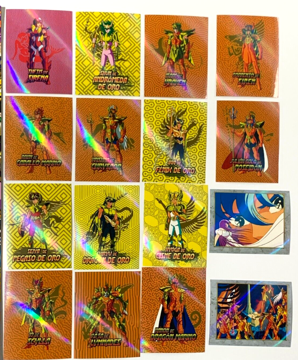 2023 ALBUM SAINT SEIYA Poseidon Saga + Full Set 126/126