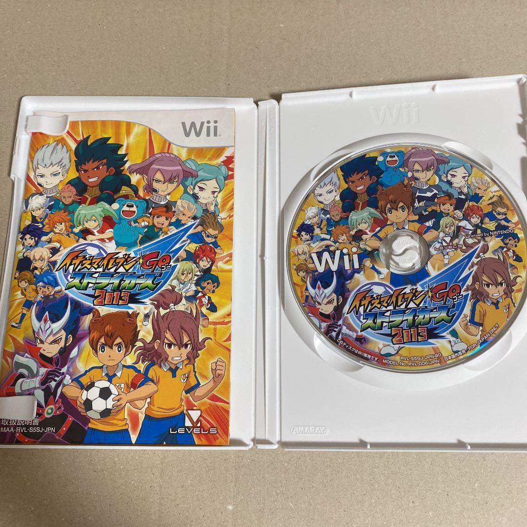 Inazuma Eleven Go Strikers 2013 Nintendo Wii Japan Tested & Works well