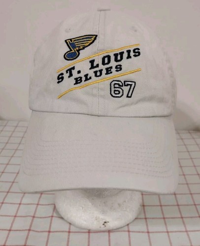 Cappello berretto NHL St Louis Blues Fox Sportsnet beige regolabile strapback ricamato - Foto 2 di 6
