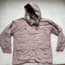 Vintage A Maine Guide By Congress Women’s Size Medium Pale Pink Hooded Jacket
