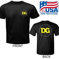 Dollar General Store Men's Black Size S to 5XL