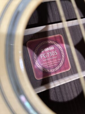 Yamaha FG 730S Acoustic Guitar for sale online | eBay