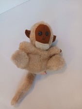 Vintage Magpie Monkey Plush 1978 Dakin Ground Nutshells Stuffed Animal 6  