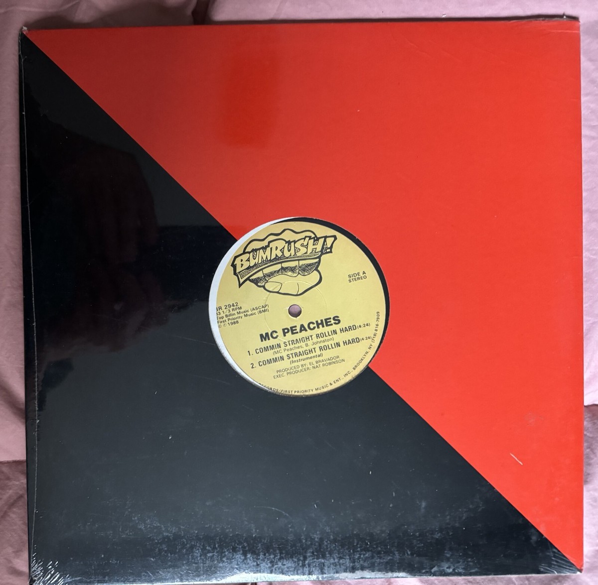 洋楽 MC Peaches - Commin Straight Rollin Hard MC PEACHES: commin straight rollin hard / treat her like a