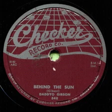 DADDYO GIBSON (Night Train / Behind The Sun) R&B/SOUL 78  RPM  RECORD