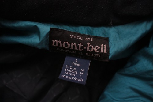 Montbell Navy Blue Puffer Down Jacket Men's Medium - Picture 5 of 5