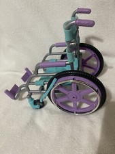 American Girl Doll Wheelchair 12  Preowned Multicolored