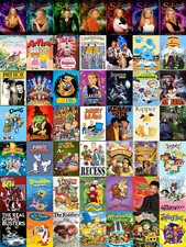 Multi Listing  Classic 1990's Kids Childrens Tv programs metal plaques signs