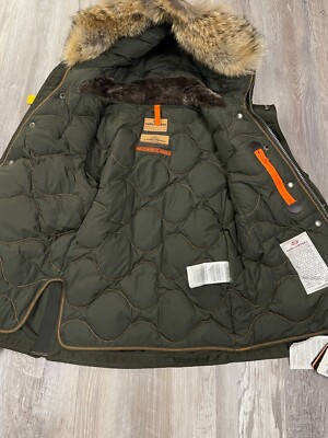 NWT Parajumpers Right Hand Man Jacket Size XS Green