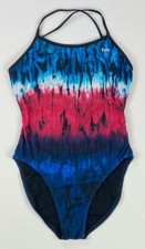 Women's TYR Diffusion Tie Dye Performance Durafast Trinity Fit Swimsuit