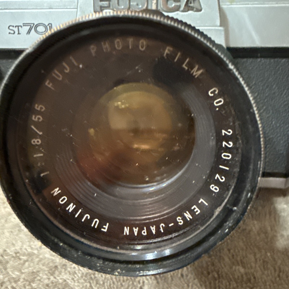 Fujica ST701 Camera With Fujinon 1:1.8 F/55mm Lens | eBay