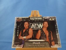 Tag Teams 2PointO Lee Parker Upper Deck AEW All Elite Wrestling 2022 Pyro