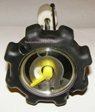 113280-02 Fuel Gauge w/ yellow needle 110k-115k BTU Remington Reddy Desa Heaters