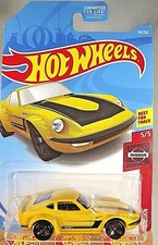 2019 Hot Wheels #54 Nissan Series 5/5 NISSAN FAIRLADY Z Yellow w/Black 5 Spokes