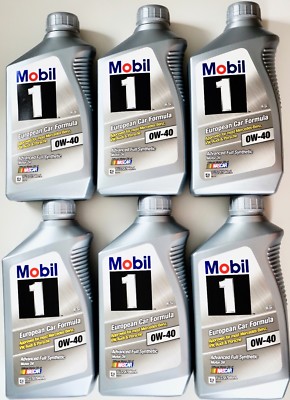 Mobil 1 Advanced Full Synthetic Motor Oil 0W-40, Single Quart (946