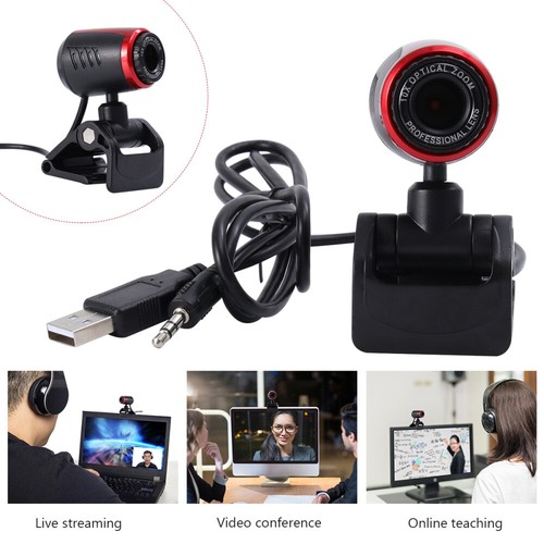 Filaire Usb Caméra Ordinateur Portable Caméra Chat Vidéo Webcam - Photo 12/12