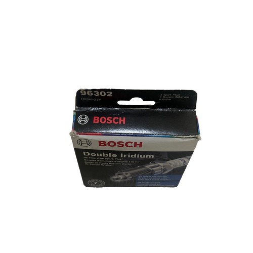 3 Pack BOSCH Double Iridium Spark Plug 96302•HR8MII33V Open Box - Picture 2 of 16