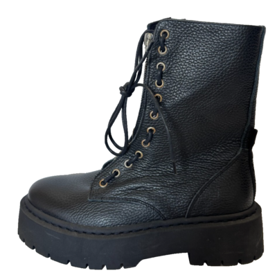 HOT Steve Madden Stivali Neri Punta Steve Madden Stivali UK US