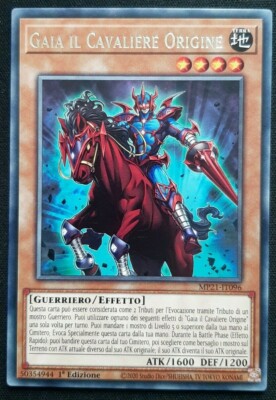 GAIA IL CAVALIERE ORIGIN Selten auf Italienisch Fierce Night Origin MP21-IT096 YUGIOH