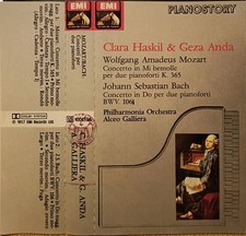 Bach - Mozart - Concerto Per Due Pianoforti, K365 Cassetta