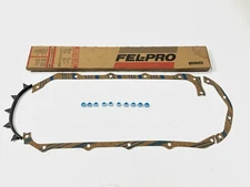 Fel-Pro OS30191C-2 Engine Oil Pan Gasket Set 76-81 Chevy Pontiac 265 301 350 400