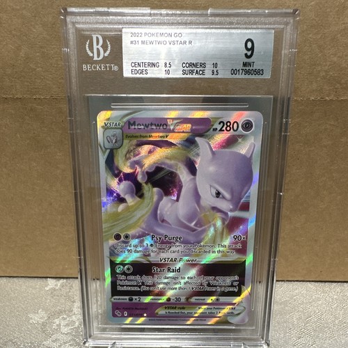 Mewtwo VSTAR graded BGS 9 for sale on eBay